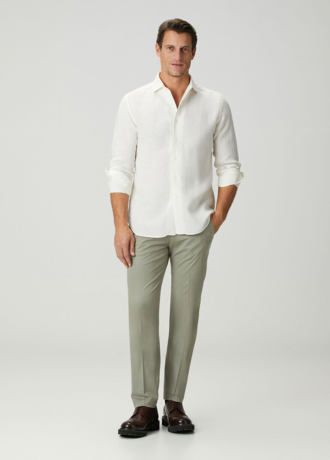 Corneliani Yeşil Pantolon