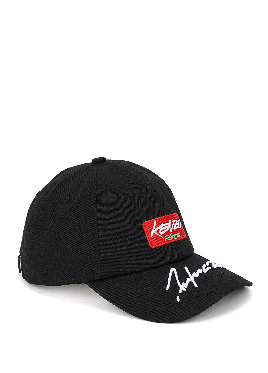 Kenzo Siyah Logo Nakışlı Erkek Şapka görsel 2