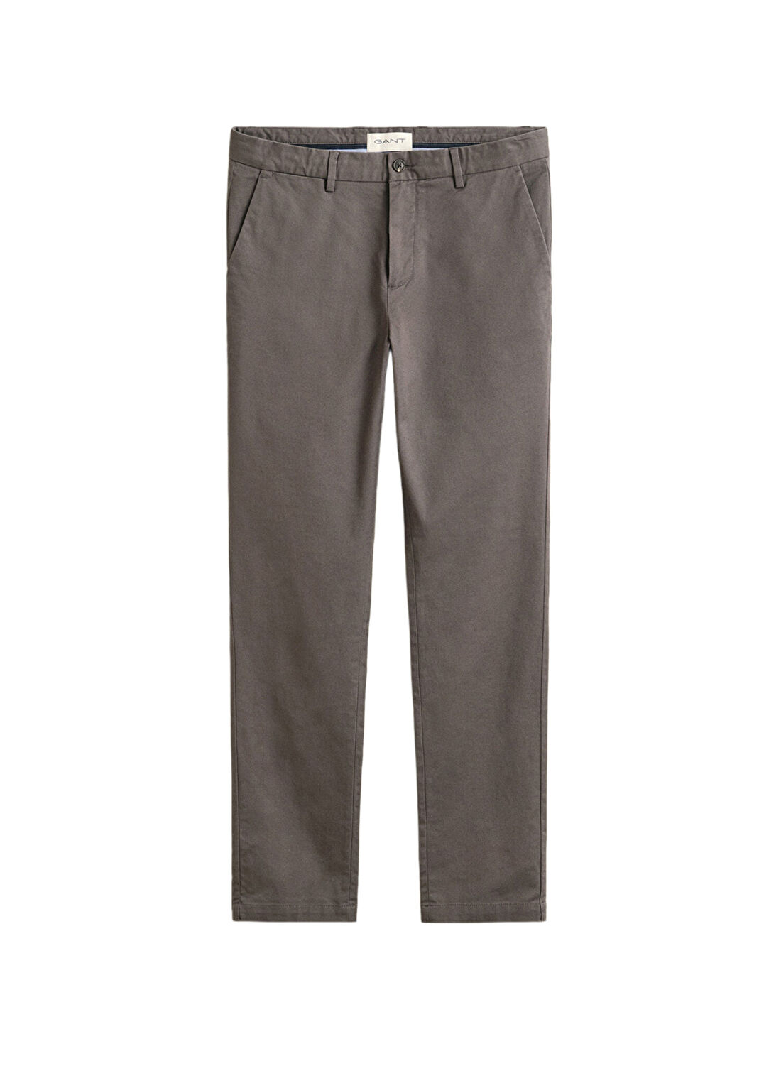Gant Gri Pamuklu Slim Fit Erkek Chino Pantolon