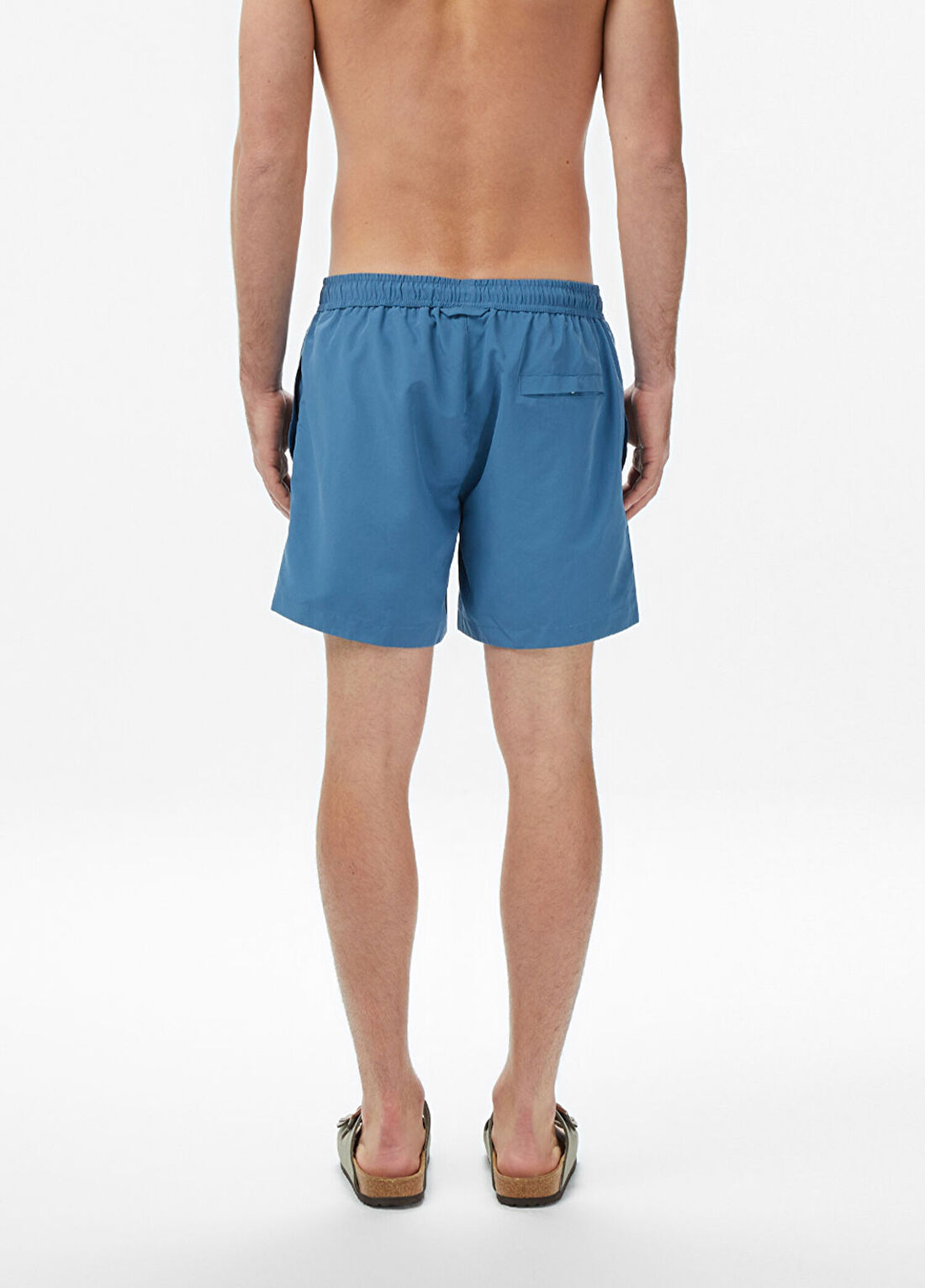 Lacoste Mavi Regular Fit Erkek Deniz Şortu görsel 4