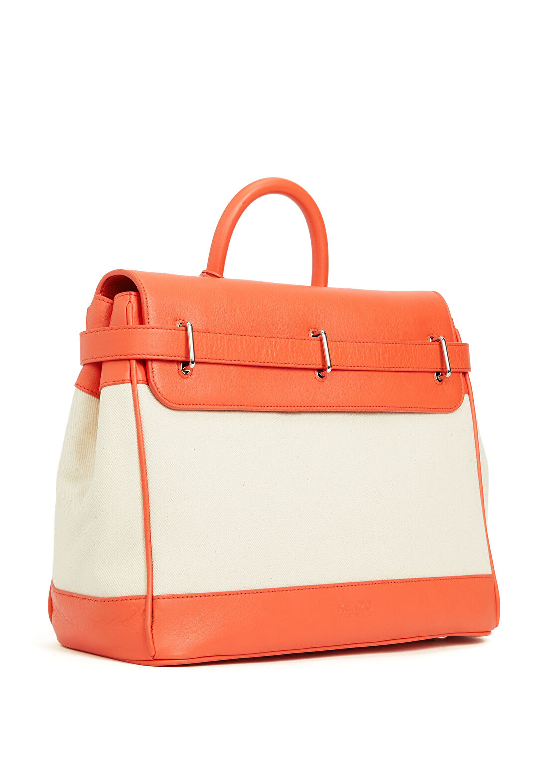Kenzo Holdall Small Krem Turuncu Erkek Çanta görsel 2
