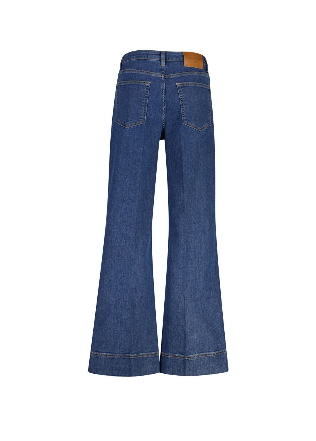 Gant Mavi Regular Fit Kadın Jean Pantolon görsel 2