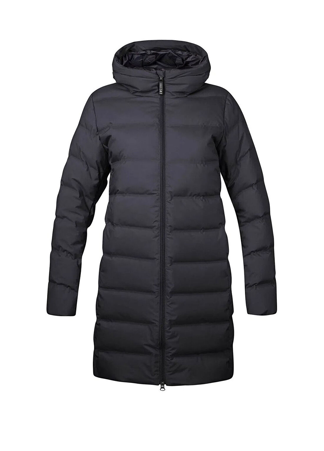 Hannah Gaia Anthracite Kapüşonlu Kadın Outdoor Mont