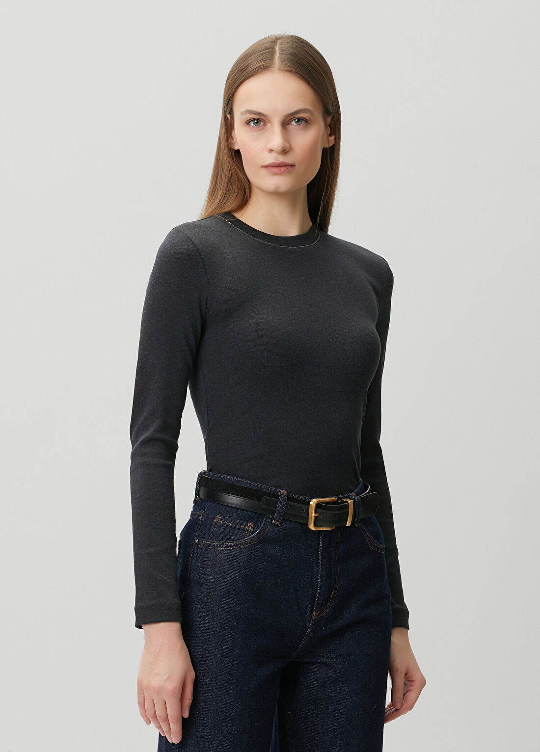 Brunello Cucinelli Antrasit T-shirt