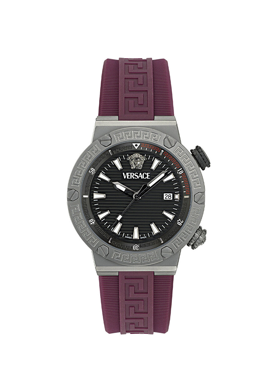 Versace VRSCVE8G00224 Bordo Erkek Kol Saati