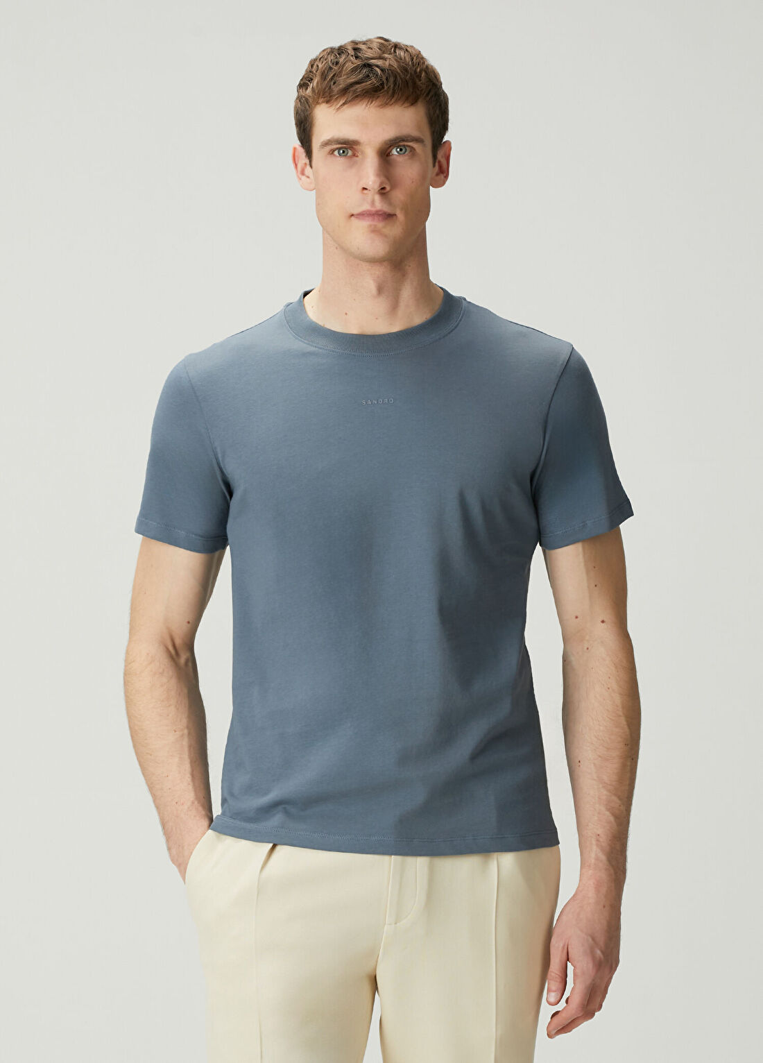 Sandro Gri Mavi T-shirt