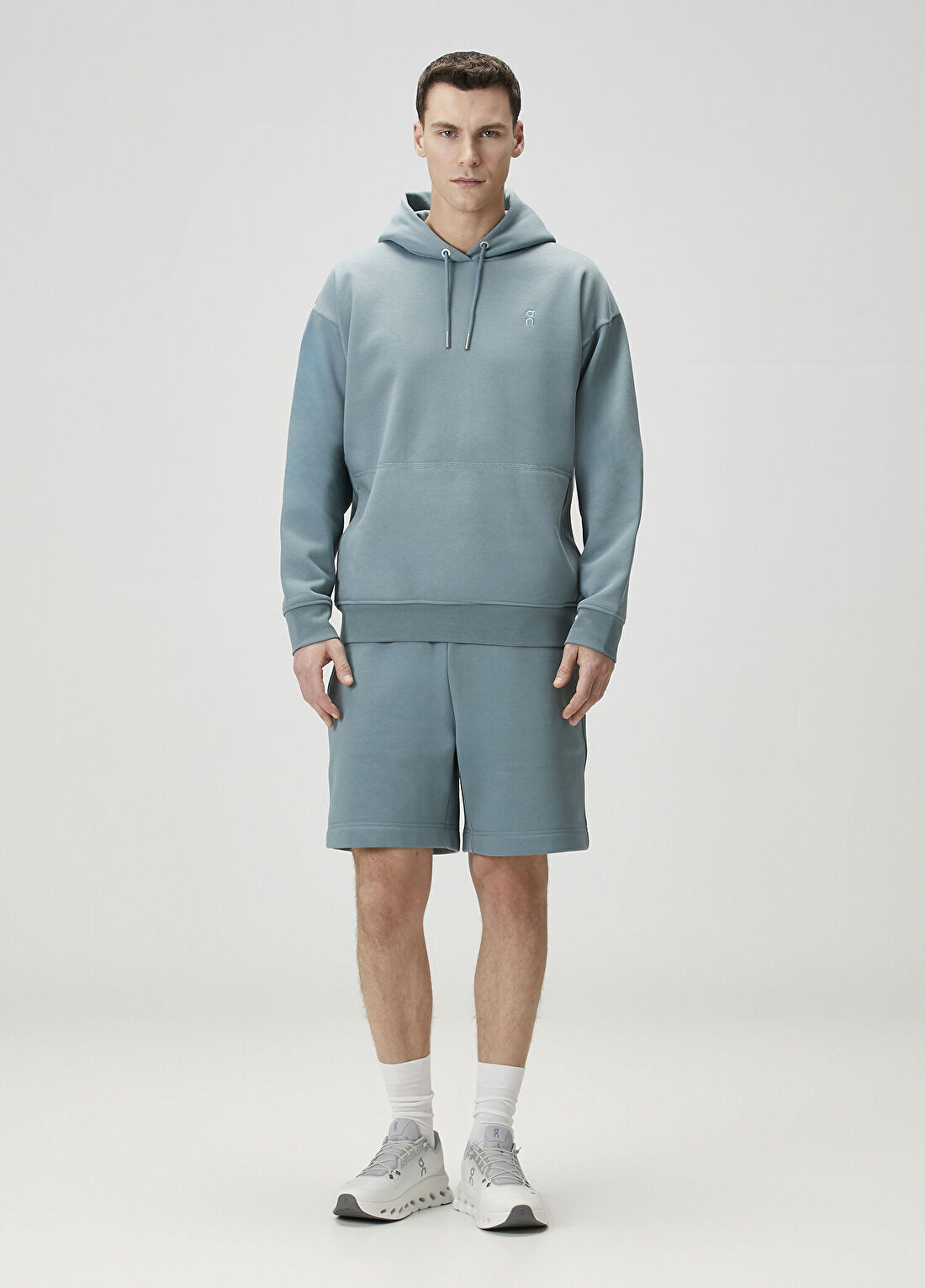 On Club Collective Yeşil Kapüşonlu Sweatshirt görsel 2