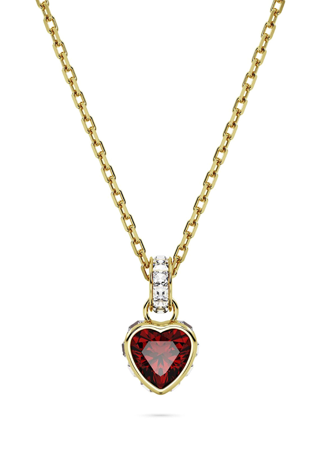 Swarovski Stilla Pend Hrt Red Gos Kadın Kolye