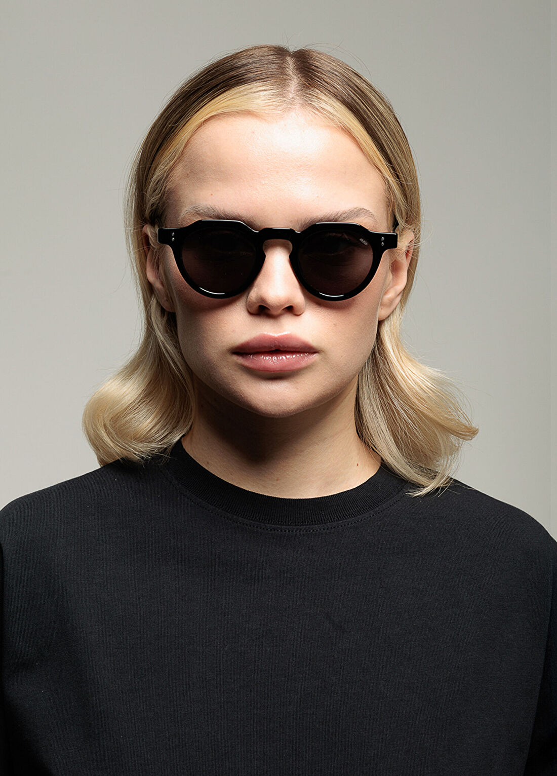 Mess Frames Eazy Siyah Asetat Unisex Güneş Gözlüğü görsel 3