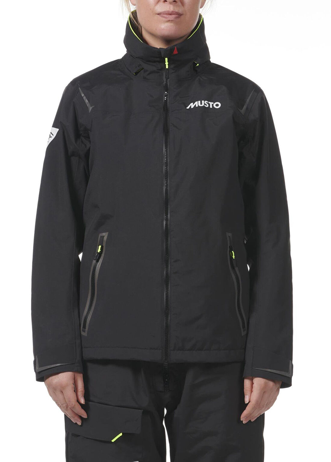 Musto W BR1 Solent Siyah Kadın Mont görsel 2