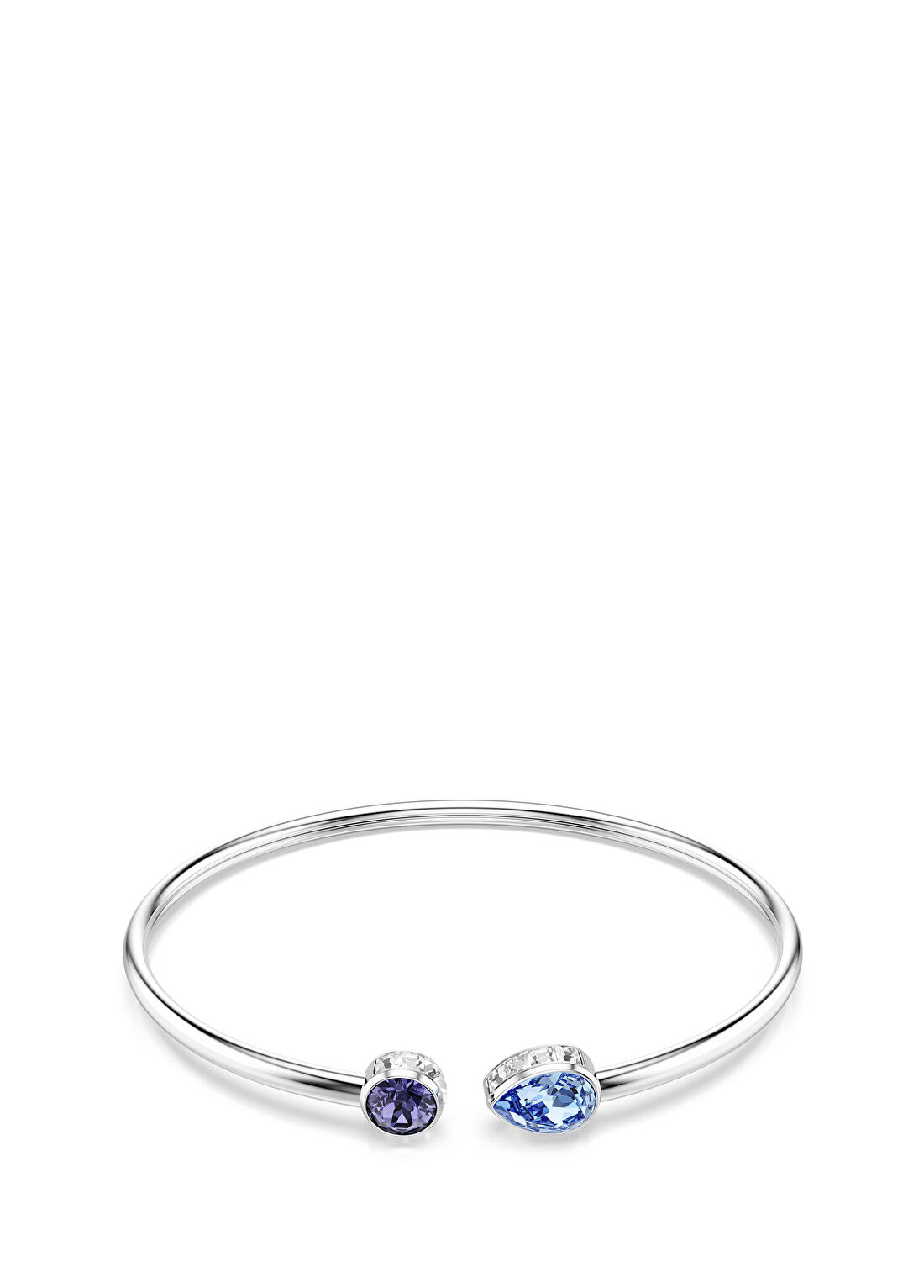 Swarovski Chroma Çok Renkli Rodyum Kaplama Kadın Bileklik