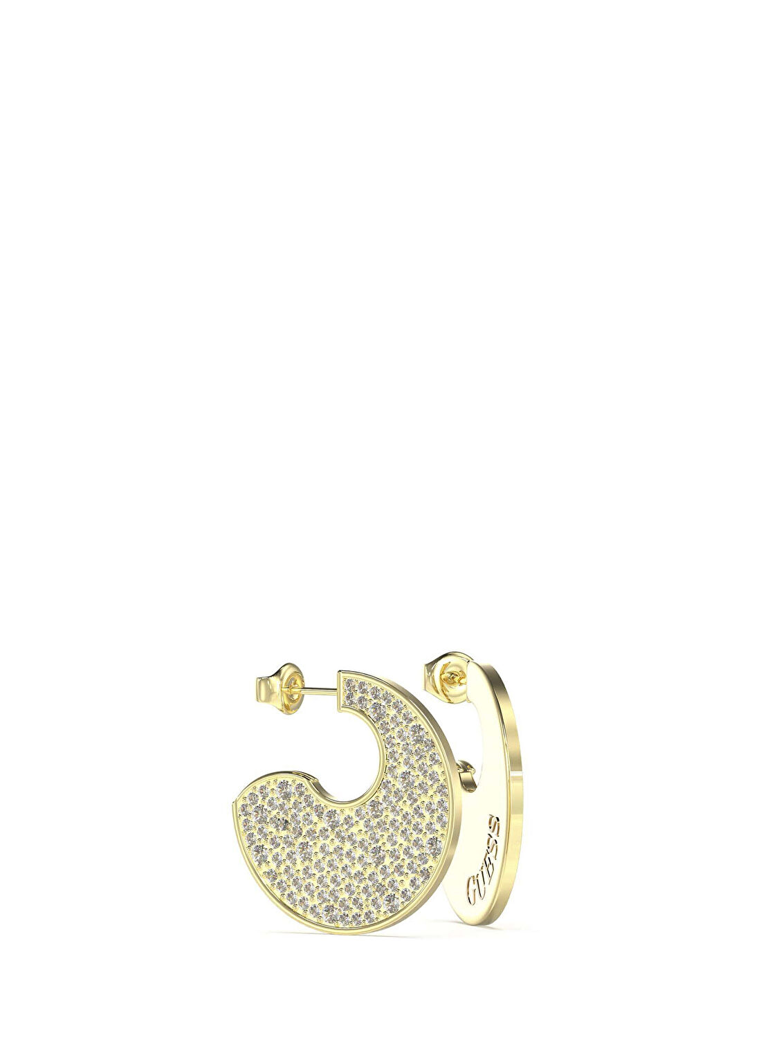 Guess JGUJUBE05229JWYGTU Taşlı Altın Rengi Çelik Kadın Küpe