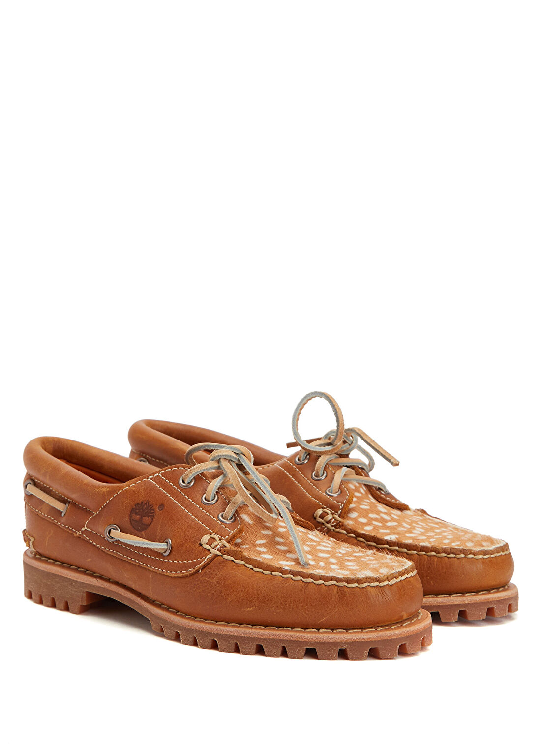 Timberland Authentic Taba Kadın Deri Loafer görsel 2
