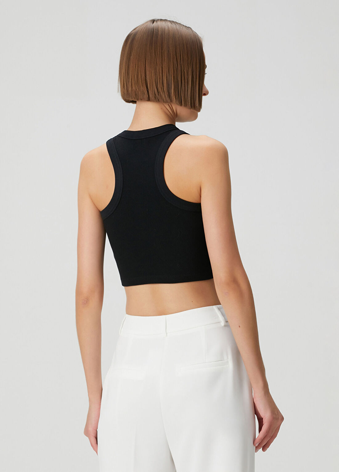 Givenchy Siyah Crop Atlet görsel 4