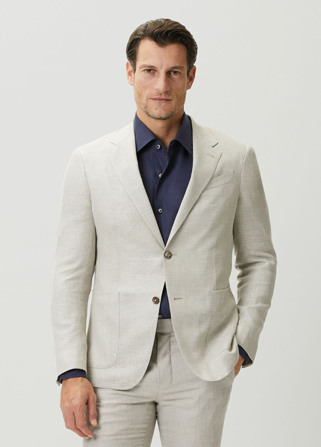 Zegna Açık Bej Ceket
