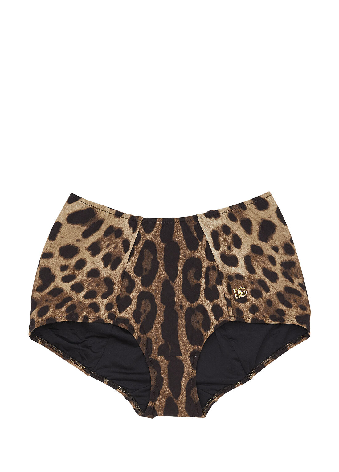 Dolce&Gabbana Leopar Yüksek Bel Bikini Altı