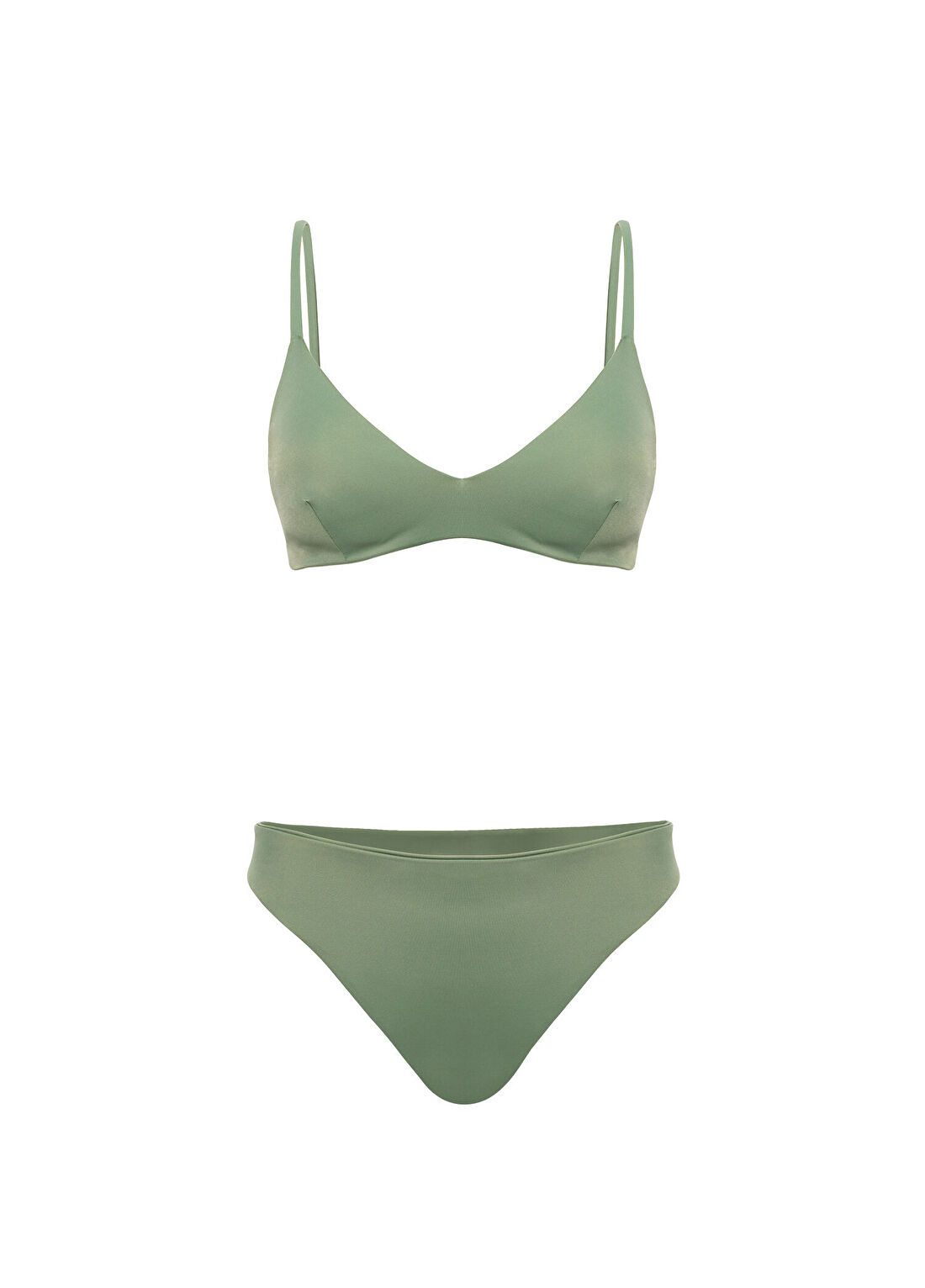 Lyn Swimwear Kyle Yeşil Kadın Bralet Bikini Takımı
