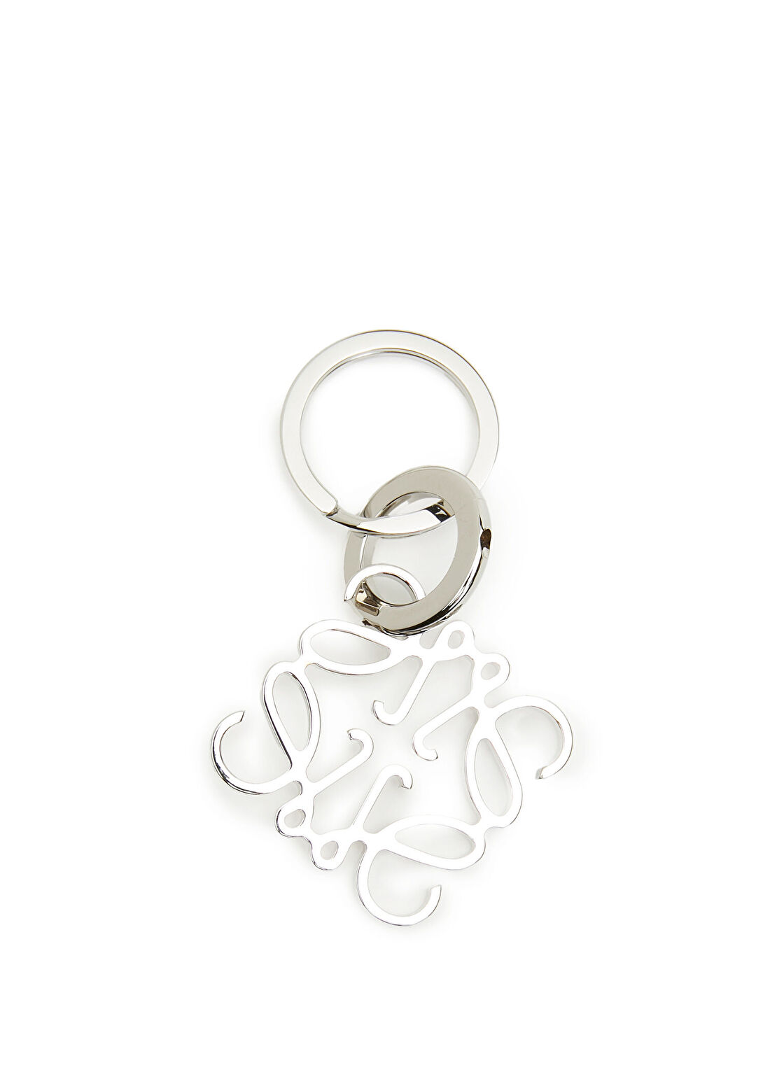 Loewe Silver Logo Formlu Anahtarlık görsel 2