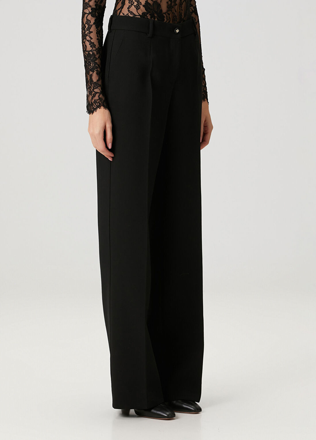 Dolce&Gabbana Siyah Yün Pantolon görsel 2