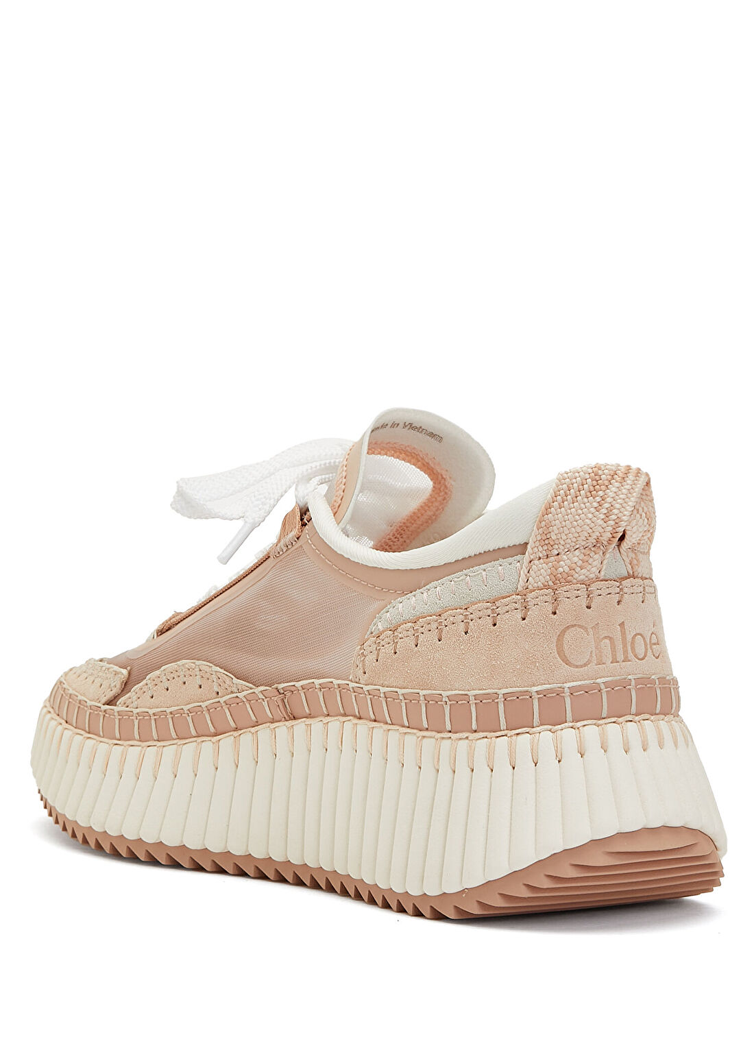 Chloe Nama Pudra Kadın Sneaker görsel 3
