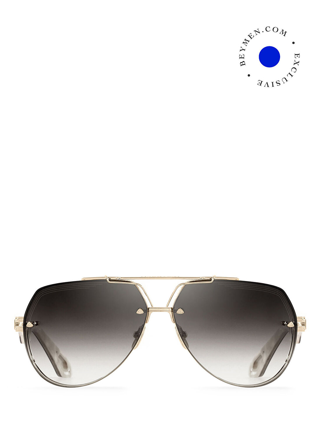 Maybach King I Champagne Gold Unisex Güneş Gözlüğü