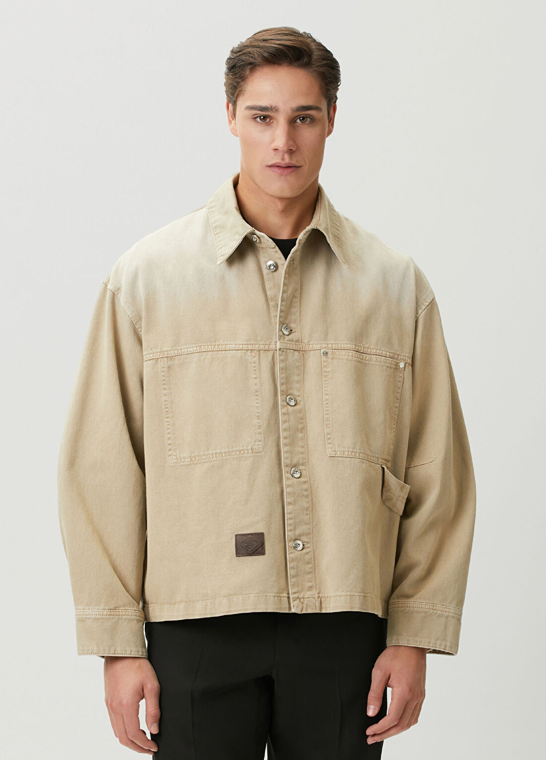 Wooyoungmi Bej Denim Ceket