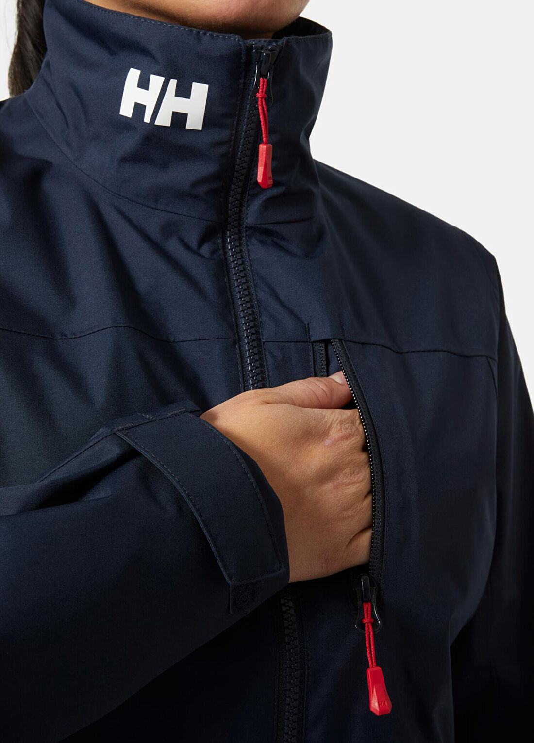 Helly Hansen W Crew Navy Kadın Mont 2.0 görsel 4