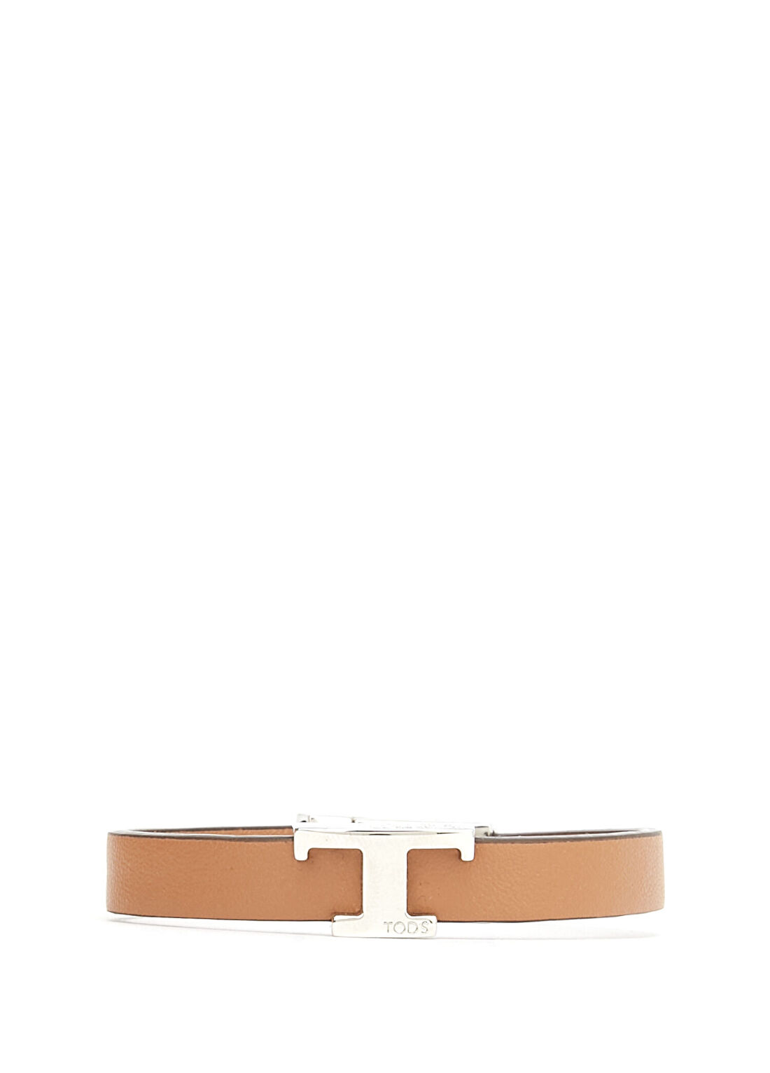 Tod's T Timeless Taba Erkek Deri Bileklik