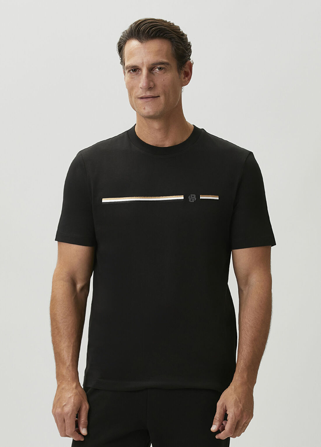 Boss Regular Fit Siyah T-shirt