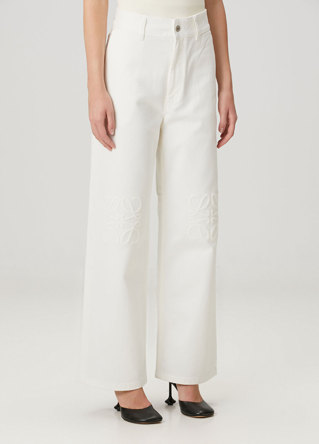 Loewe Beyaz Jean Pantolon görsel 3