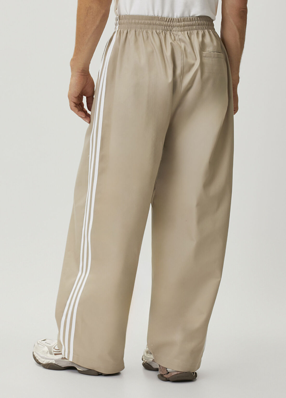 Adidas Adicolor Classics Bej Eşofman Altı görsel 3