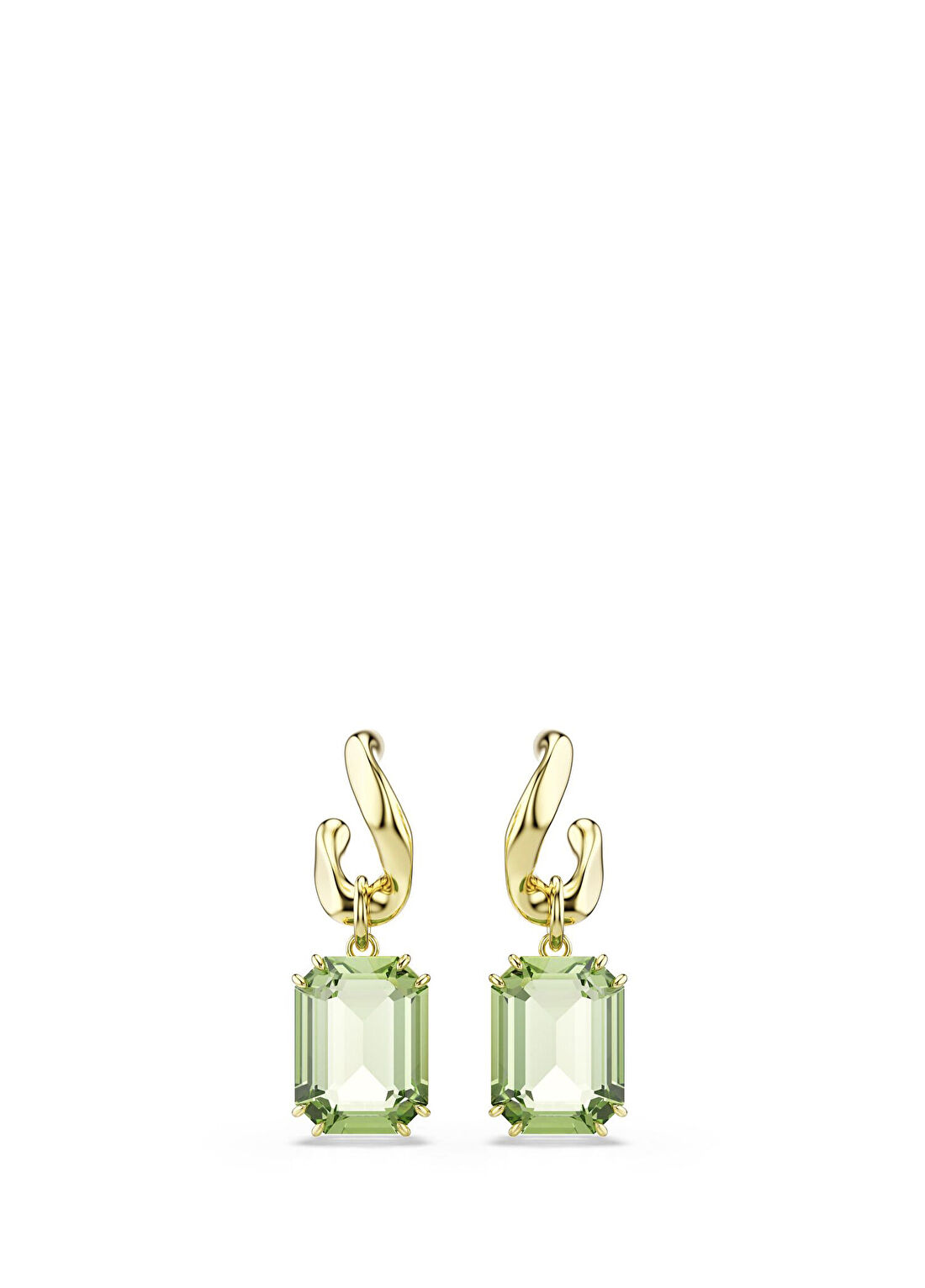 Swarovski 5756151 Mıllenıa Pe Rc08Ignıt Gos 18 Ayar Altın Kaplama Kadın Küpe