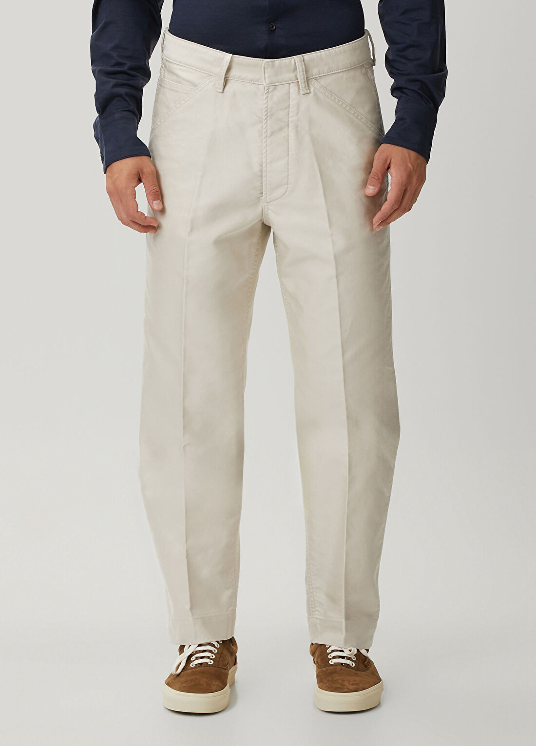 Tom Ford Ekru Carpenter Pantolon görsel 2