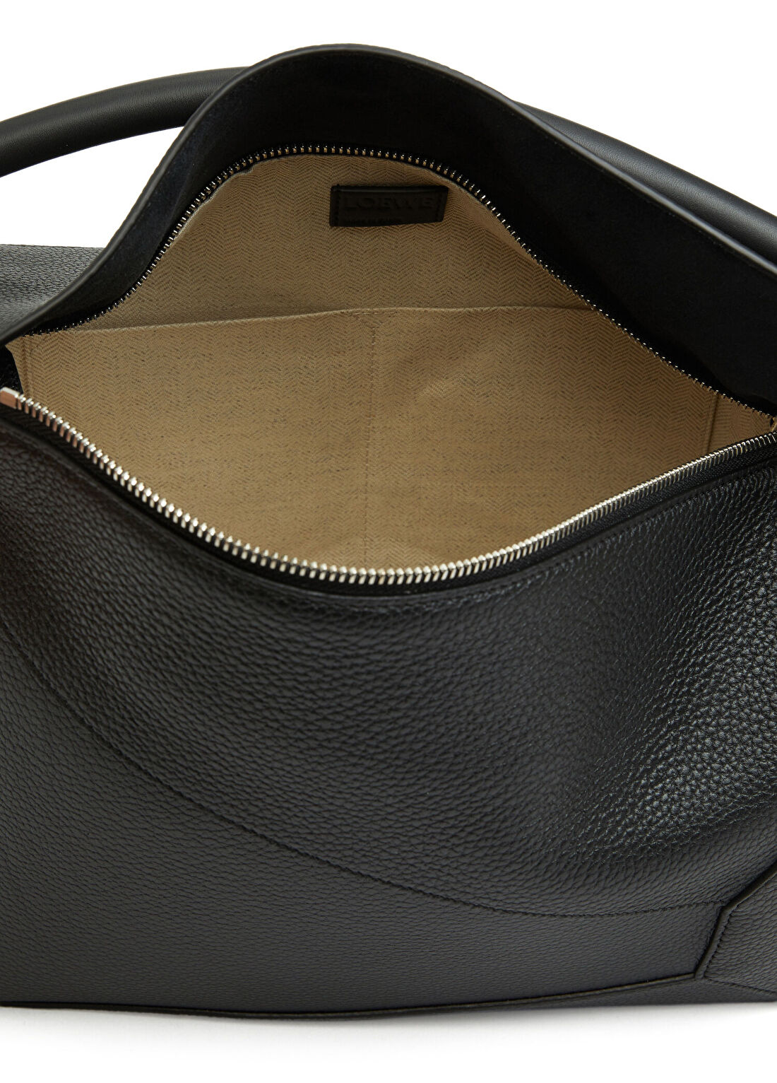 Loewe Puzzle Edge Siyah Erkek Deri Çanta görsel 4