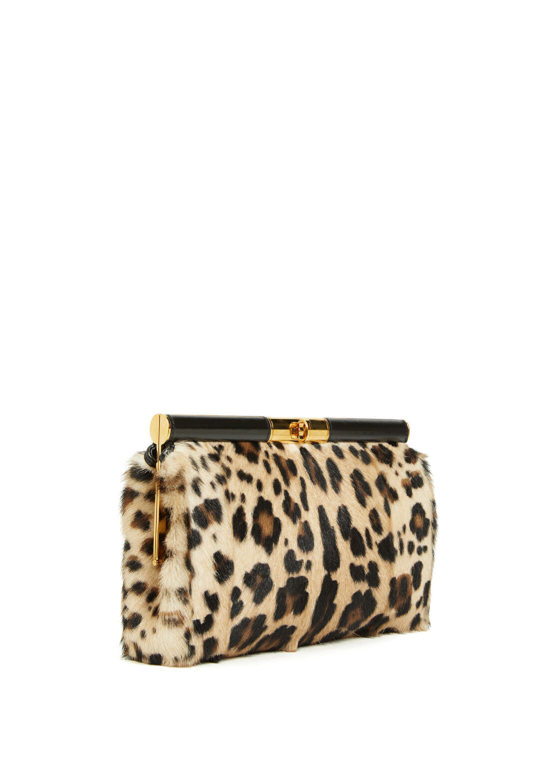 Dolce&Gabbana Marlene Leopar Kadın Deri Çanta görsel 3