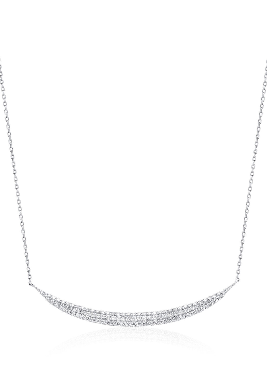 New Heritage Jewellery Yay Pırlantalı Kadın Altın Kolye