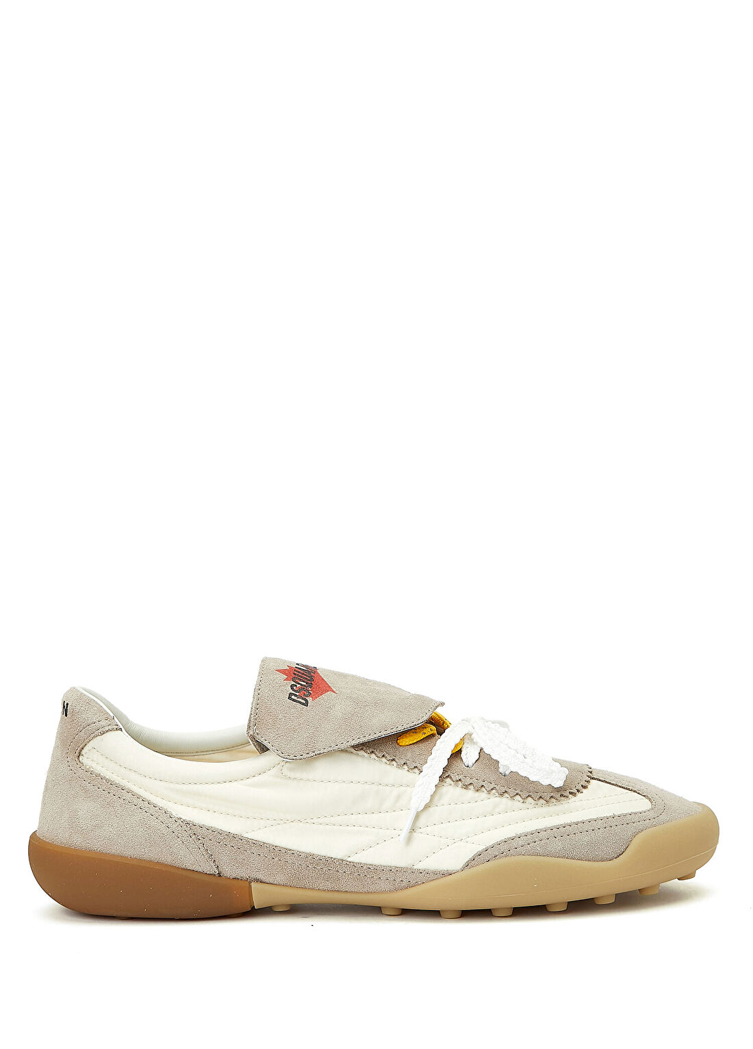 Dsquared2 Soccer Kırık Beyaz Erkek Deri Sneaker