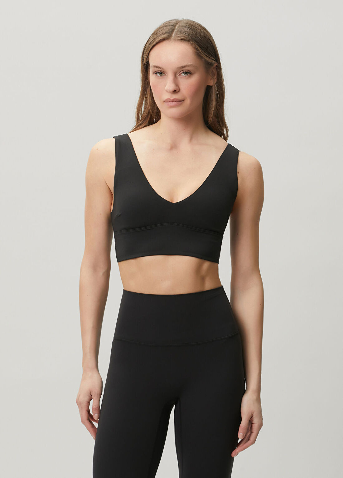 lululemon Align Siyah V Yaka Sütyen A/B görsel 3