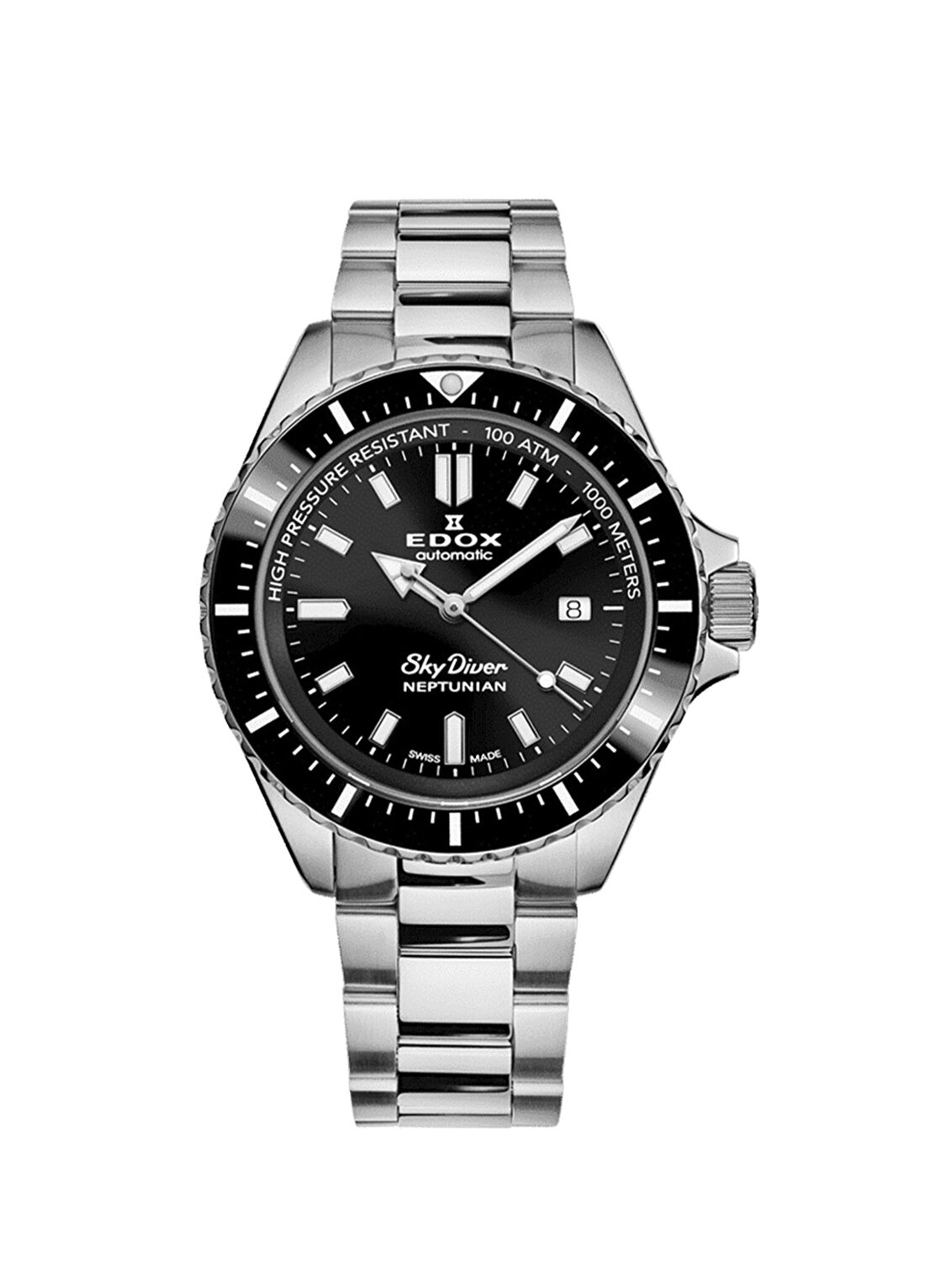 Edox 80120-3NM-NIN Gri Erkek Kol Saati