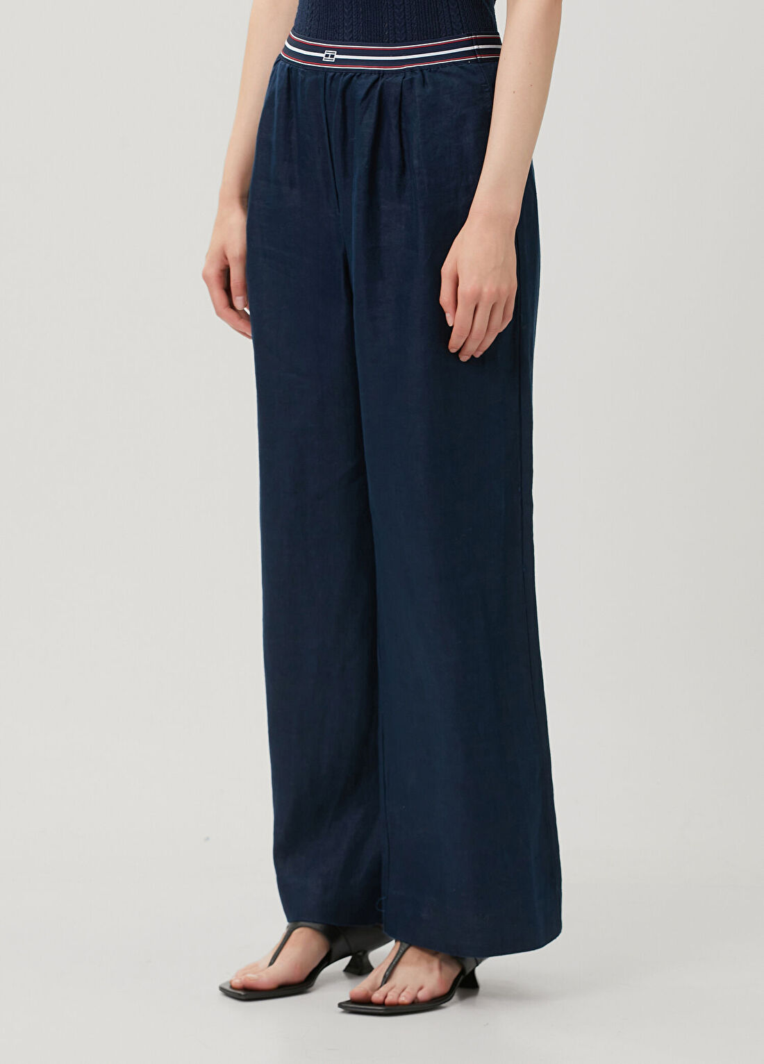 Tommy Hilfiger Lacivert Keten Pantolon görsel 2