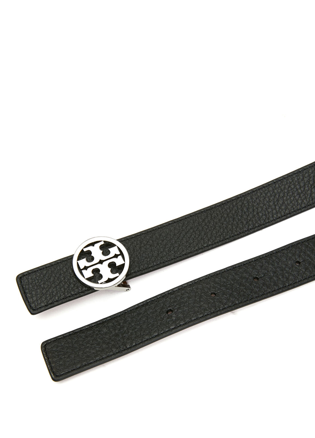 Tory Burch Siyah Kadın Deri Kemer görsel 2