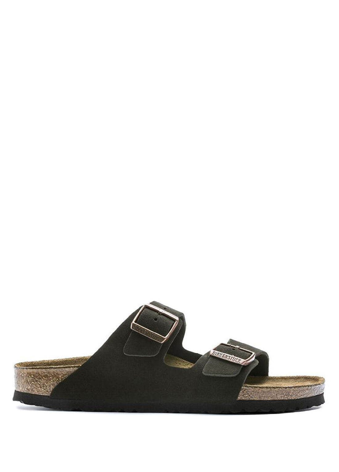 Birkenstock Arizona Koyu Kahverengi Erkek Süet Terlik