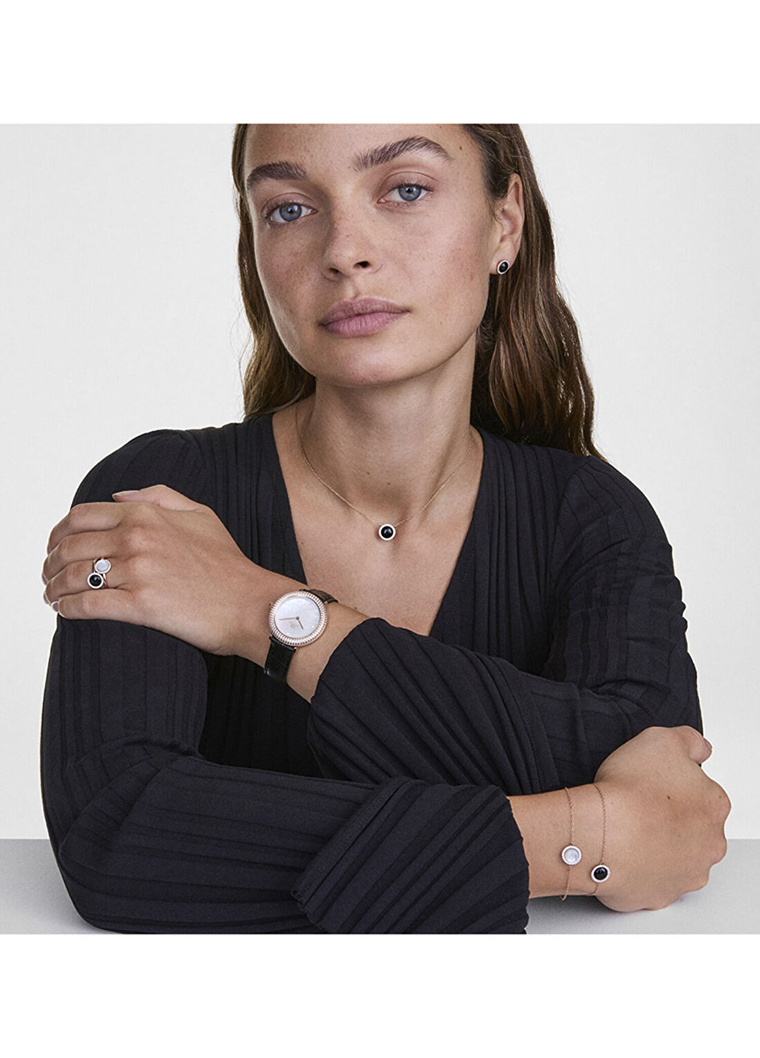 Daniel Wellington DW00600827 Deri Kadın Kol Saati görsel 2