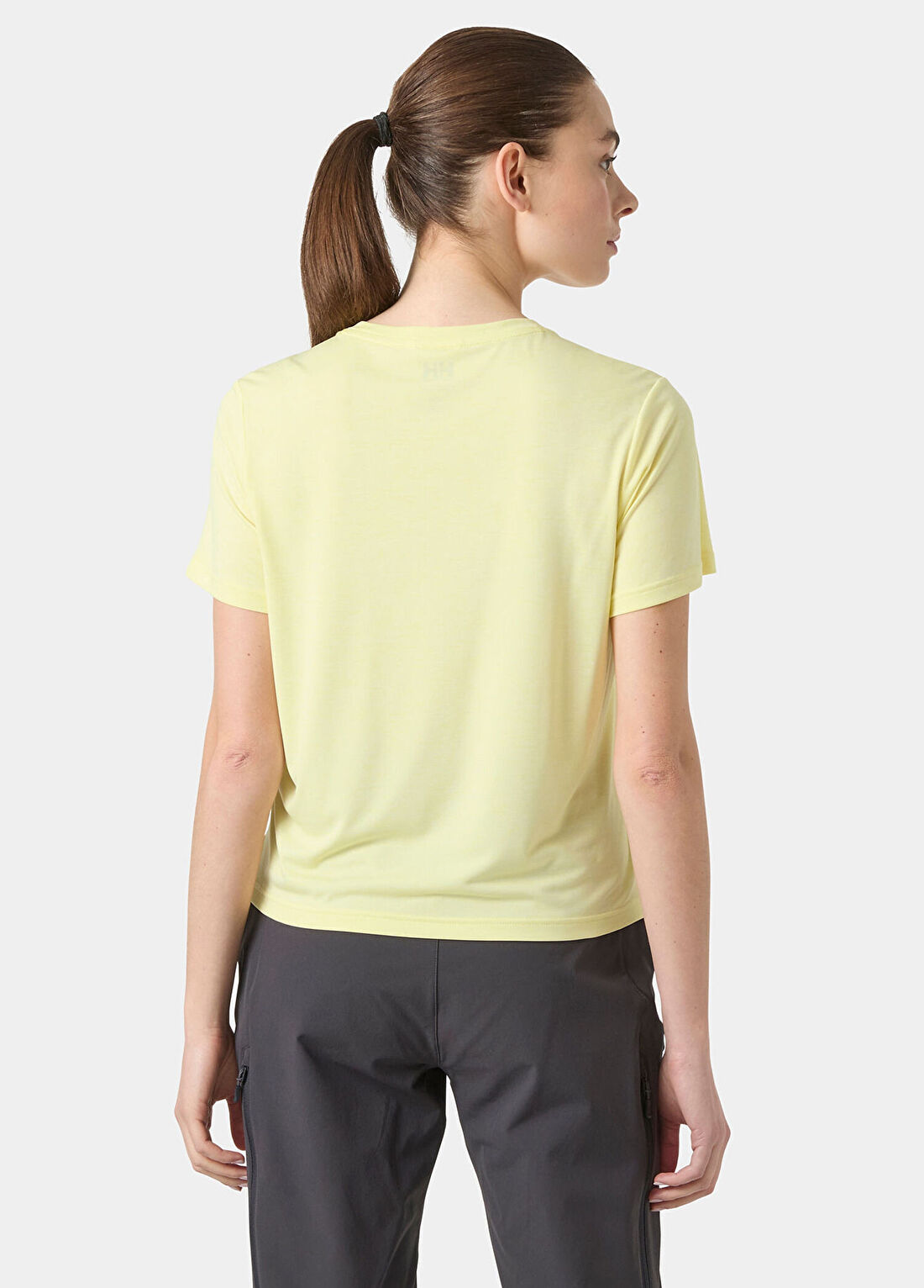 Helly Hansen W Sval Yellow Pear Kısa Kollu Kadın T-shirt görsel 2