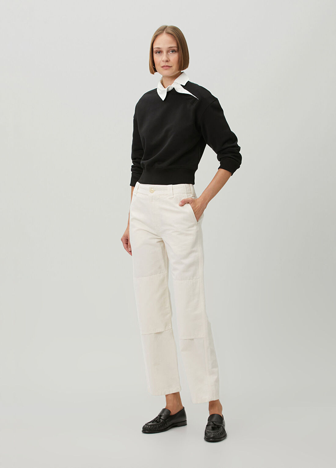 Kenzo Ekru Casual Pantolon