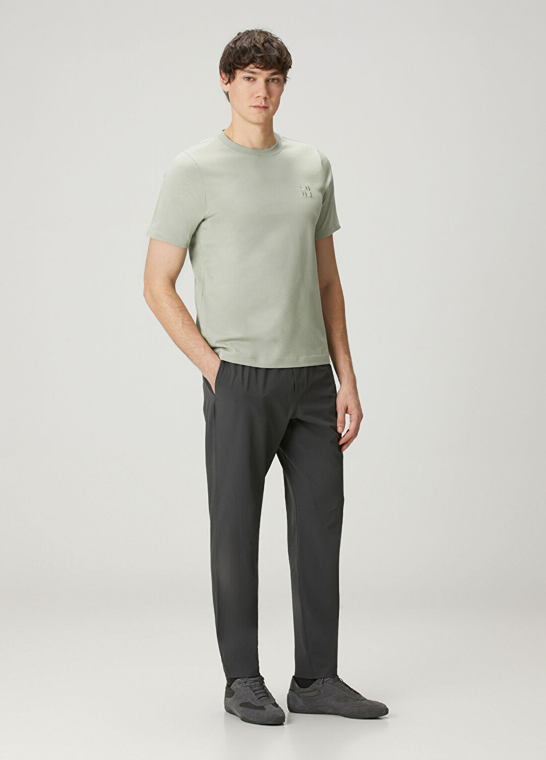 lululemon Slim-Fit Regular Zeroed In Gri Pantolon