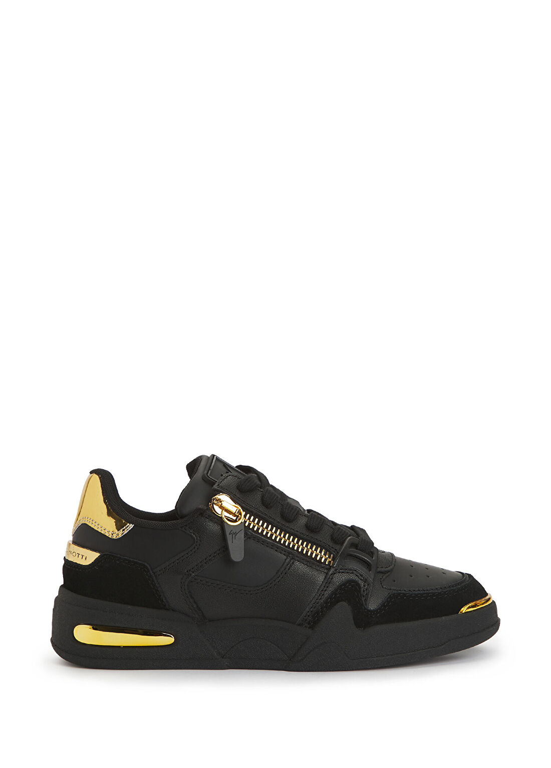 Giuseppe Zanotti Frankie Siyah Kadın Deri Sneaker