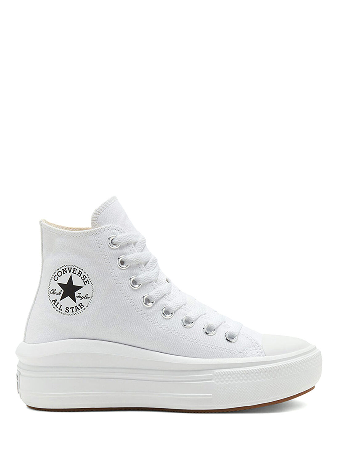 Converse Chuck Taylor All Star Move Beyaz Platform Unisex Sneaker