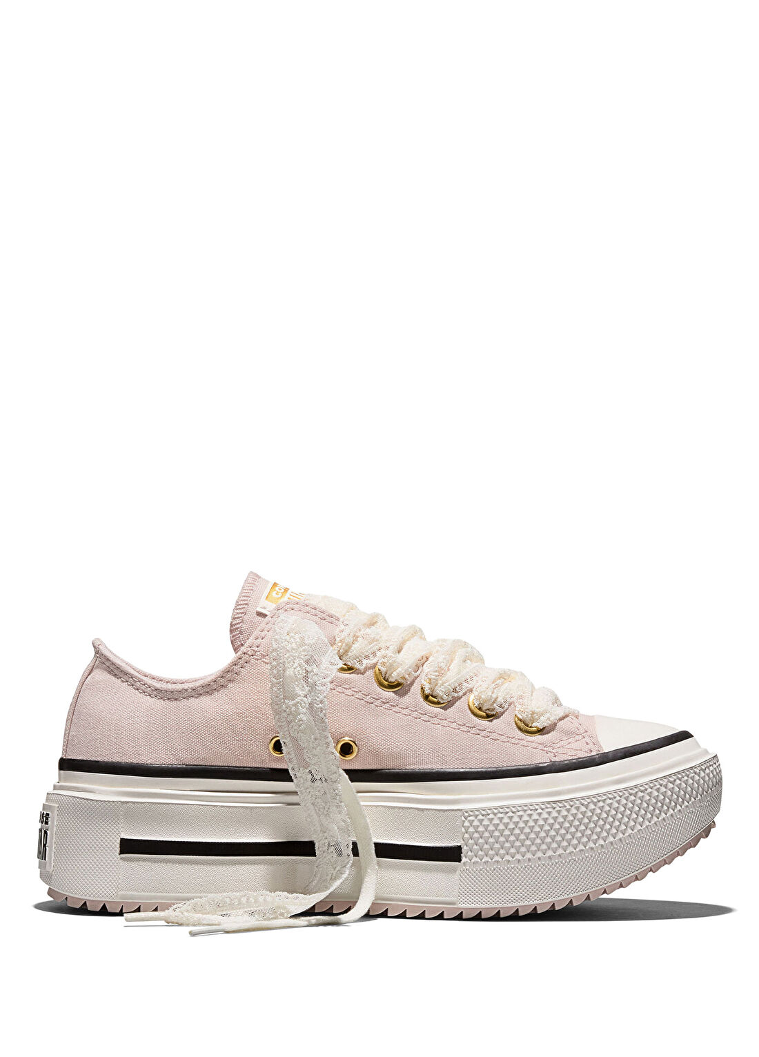 Converse Chuck Taylor All Star Double Stack Lift Pembe Unisex Sneaker