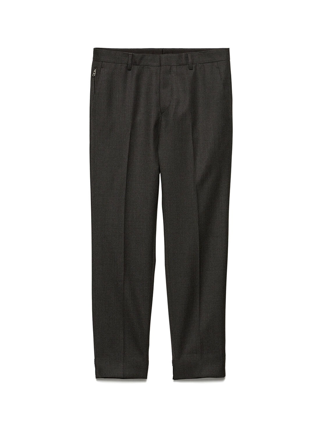Prada Gri Yün Erkek Pantolon
